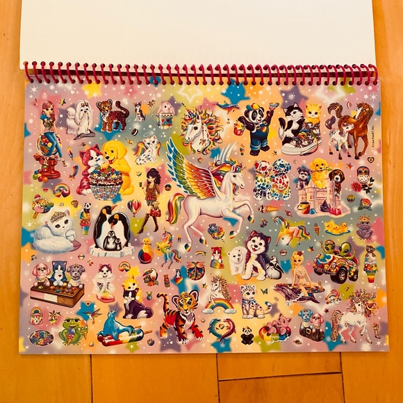 Lot if 3 Lisa Frank coloring books and poster book - Picture 5 of 9